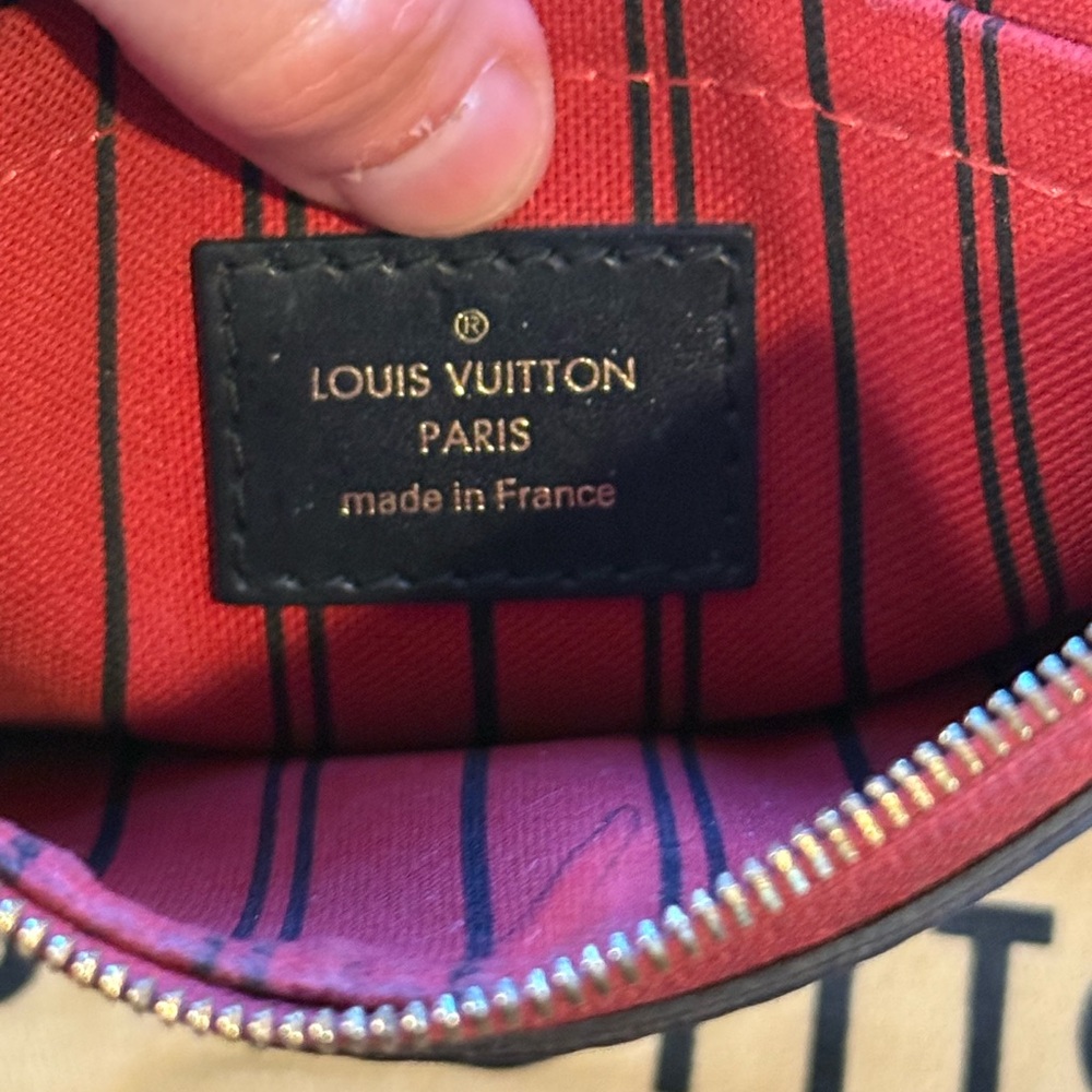 Louis Vuitton Black and Brown Monogram Panda Pouch - Picture 5 of 7